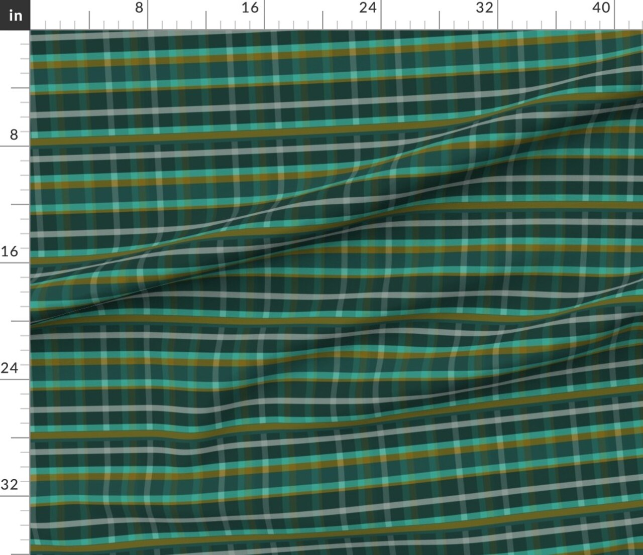 St. Patrick'S Day Plaid Festive Irish Ireland Saint Patrick Stripe Green Holiday Lucky Tartan Gingham Luck Modern Geometric Custom Printed Fabric by Spoonflower Various Fabrics by the Yard or Fat Quarter